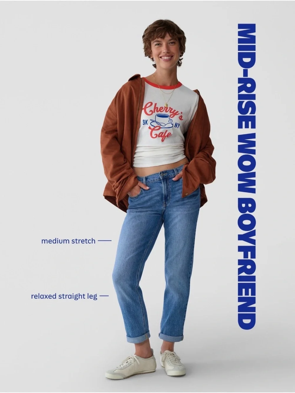 Old Navy Light Wash  WOW Boyfriend Jeans - Picture 6 of 8